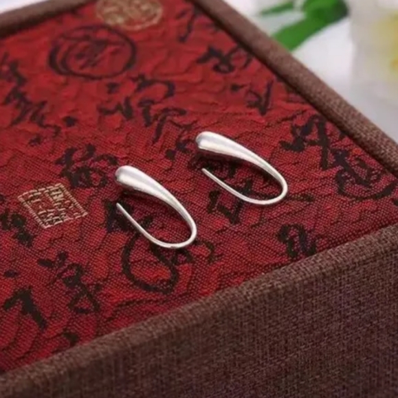 925 Sterling Silver Waterdrop Jewelry Set Bracelet Necklace Earrings Ring - Picture 8 of 16